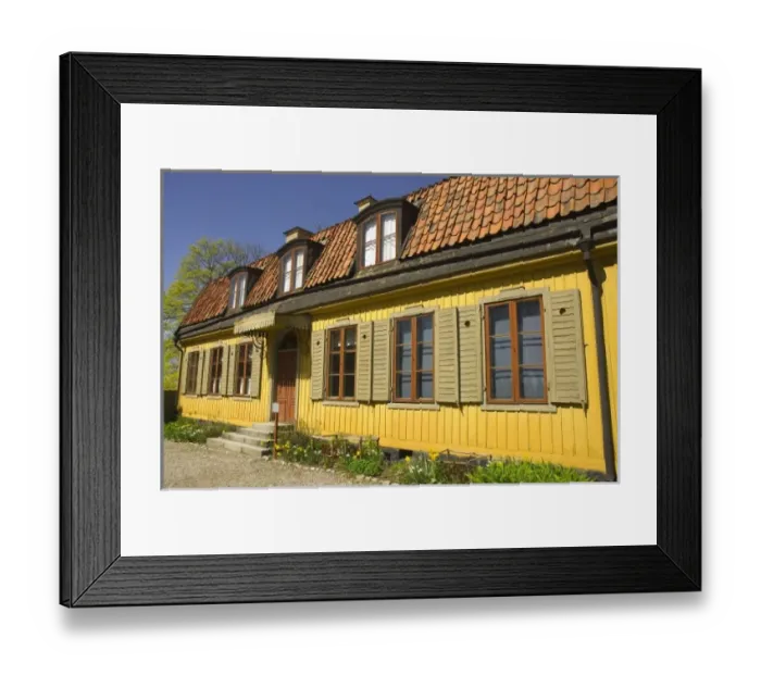 Framed Print : Europe, Sweden