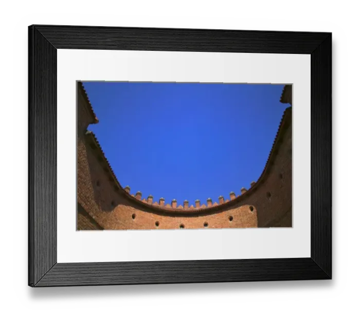 Framed Print : Inside the Barbican, Warsaw, Poland Framed Print : Inside the Barbican, Warsaw, Poland
