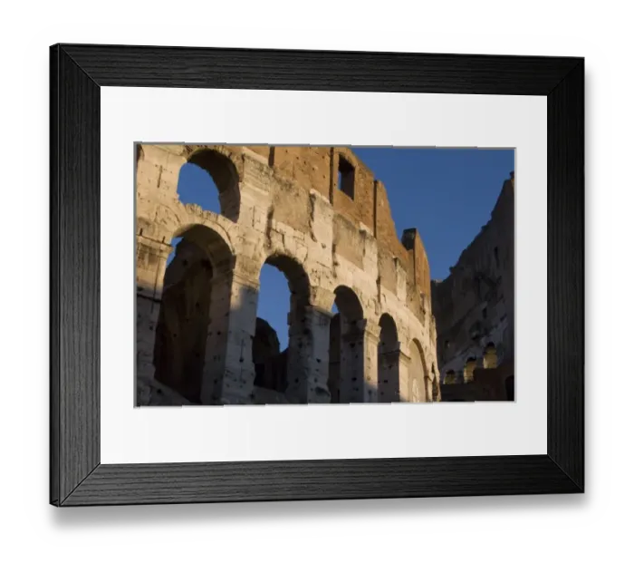 Framed Print : Italy, Rome. The Colosseum Framed Print : Italy, Rome. The Colosseum