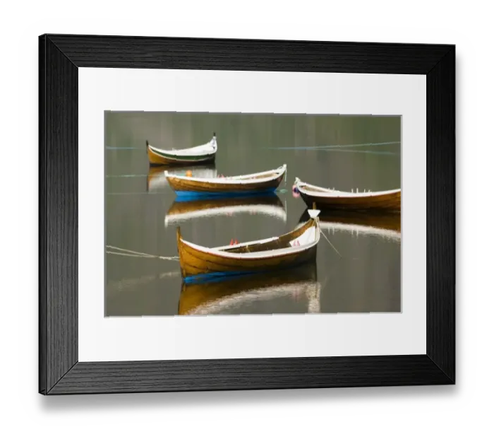 Framed Print : Europe, Norway, Lofoten. Traditional wooden fishing boats in the town of a Framed Print : Europe, Norway, Lofoten. Traditional wooden fishing boats in the town of a