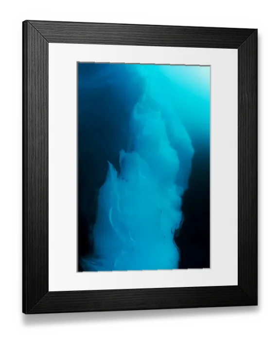 Framed Print : Norway, Svalbard, Underwater view of glacial iceberg north of Nordaustlandet near Framed Print : Norway, Svalbard, Underwater view of glacial iceberg north of Nordaustlandet near