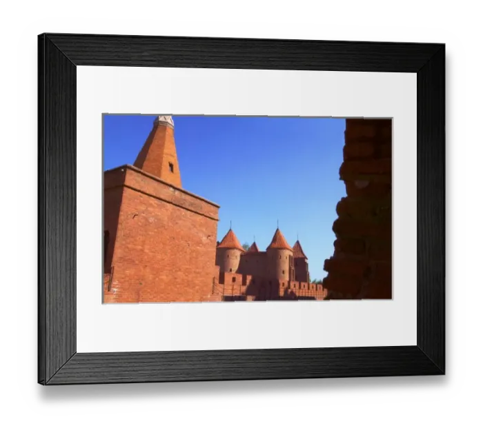 Framed Print : The Barbican, Warsaw, Poland Framed Print : The Barbican, Warsaw, Poland
