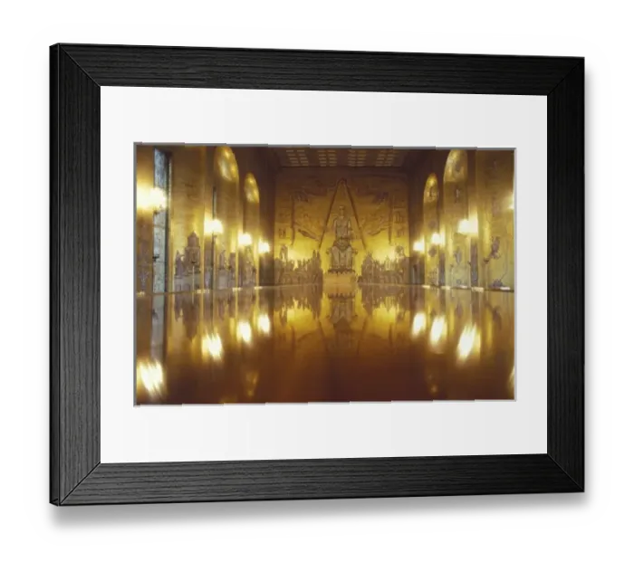 Framed Print : Sweden, Stockholm. City hall interior Framed Print : Sweden, Stockholm. City hall interior