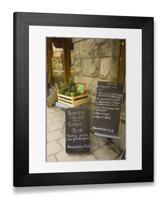 Framed Print : Europe, Sweden Framed Print : Europe, Sweden