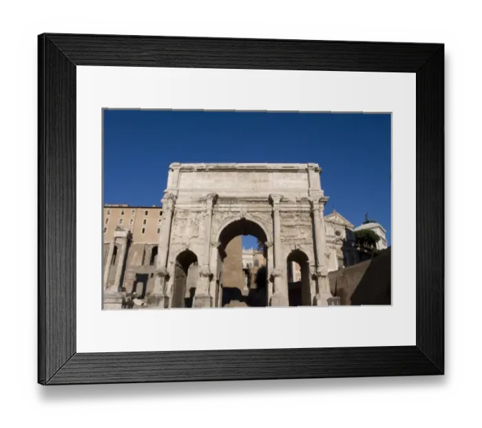Framed Print : Italy, Rome. The Forum. Arch of Septimus Severus Framed Print : Italy, Rome. The Forum. Arch of Septimus Severus