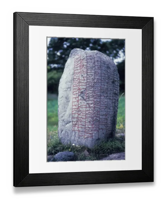 Framed Print : Sweden, Stockholm. Skane Stone Framed Print : Sweden, Stockholm. Skane Stone
