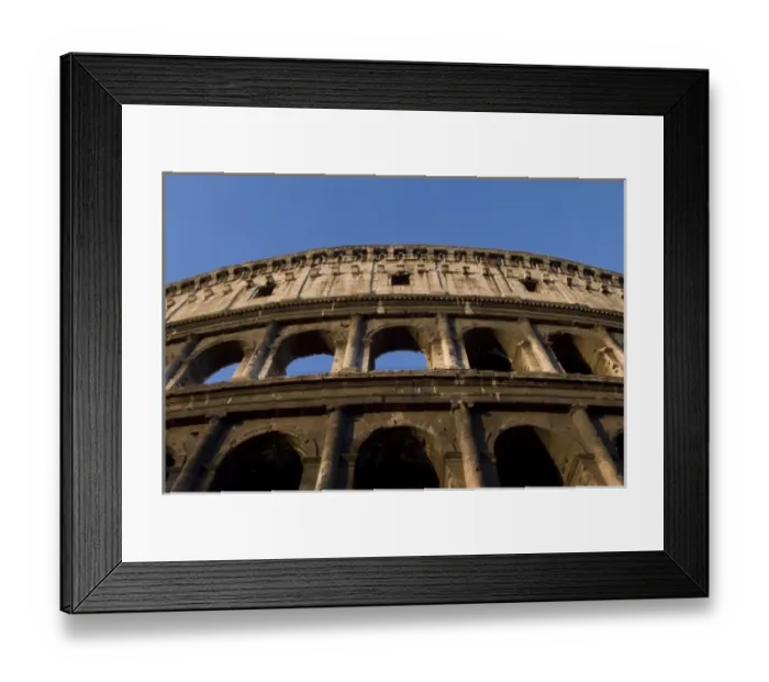 Framed Print : Italy, Rome. The Colosseum Framed Print : Italy, Rome. The Colosseum