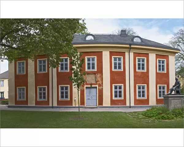 The so called Karolinerhuset, Caroliner House, old gymnasium school, where Carl Linnaeus