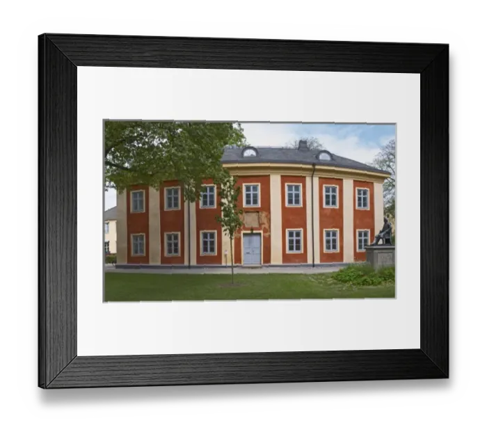Framed Print : The so called Karolinerhuset, Caroliner House, old gymnasium school, where Carl Linnaeus Framed Print : The so called Karolinerhuset, Caroliner House, old gymnasium school, where Carl Linnaeus