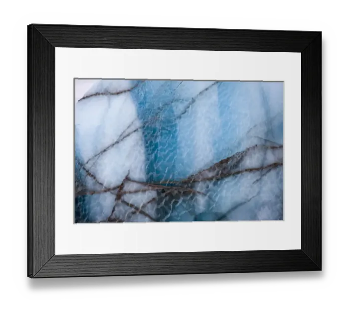 Framed Print : Norway, Svalbard, Nordaustlandet, Patterns in deep blue iceberg floating near face Framed Print : Norway, Svalbard, Nordaustlandet, Patterns in deep blue iceberg floating near face