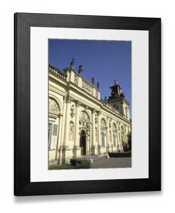 Framed Print : New Eastern Europe Warsaw Poland Wilanow Palace Framed Print : New Eastern Europe Warsaw Poland Wilanow Palace