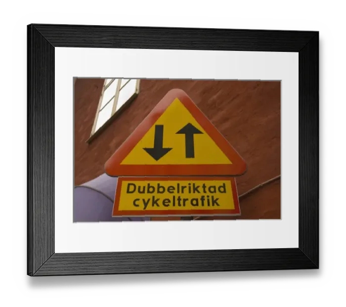 Framed Print : Europe, Sweden
