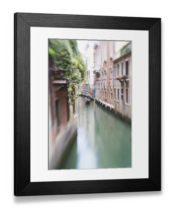 Framed Print : Italy, Venice, Selective Focus of Gondola in the Canals of Venice Framed Print : Italy, Venice, Selective Focus of Gondola in the Canals of Venice