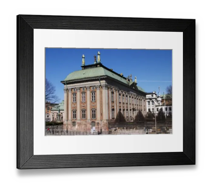Framed Print : Riddarhuset, House of the Nobility, 17th century in Gamla Stan, Old Town. Stockholm Framed Print : Riddarhuset, House of the Nobility, 17th century in Gamla Stan, Old Town. Stockholm