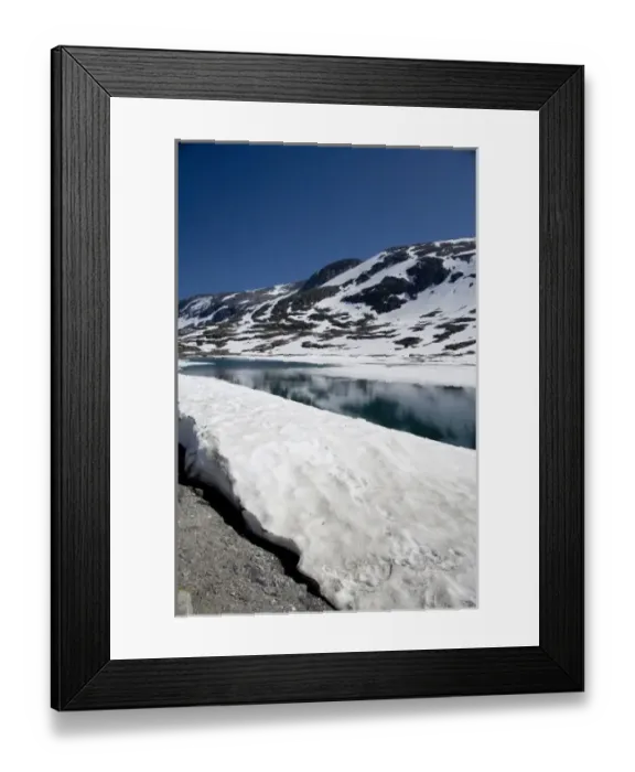 Framed Print : Norway, Scenic area between Geiranger & Hellesylt. Stryn Ski Center, Summer time ski area Framed Print : Norway, Scenic area between Geiranger & Hellesylt. Stryn Ski Center, Summer time ski area