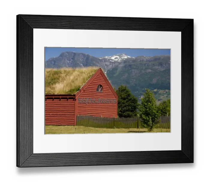 Framed Print : Norway, Geirangerfjord District. Jostedalsbreen National Park. Park Visitor Center Framed Print : Norway, Geirangerfjord District. Jostedalsbreen National Park. Park Visitor Center