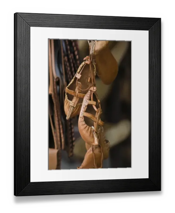 Framed Print : MACEDONIA, Skopje. Carsija Old Town- Macedonian Shoes Framed Print : MACEDONIA, Skopje. Carsija Old Town- Macedonian Shoes