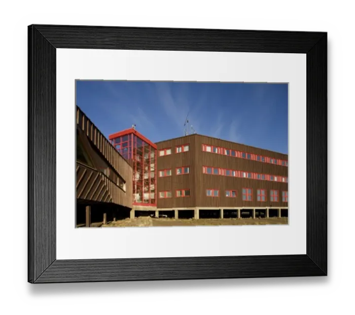 Framed Print : Norway, Svalbard, Longyearbyen, University Centre in Svalbard and Polar Institute Framed Print : Norway, Svalbard, Longyearbyen, University Centre in Svalbard and Polar Institute