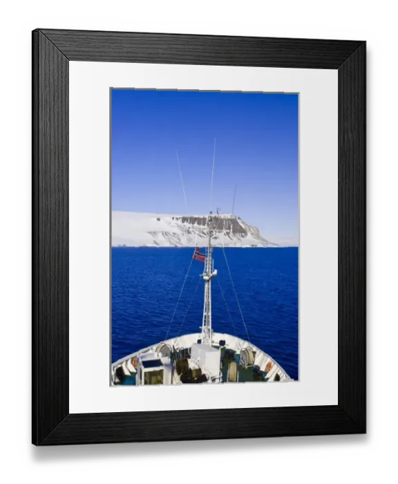 Framed Print : Norway. Alkfjellet Cliffs in Lomfjorden Svalbard Archipelago, Norway Framed Print : Norway. Alkfjellet Cliffs in Lomfjorden Svalbard Archipelago, Norway