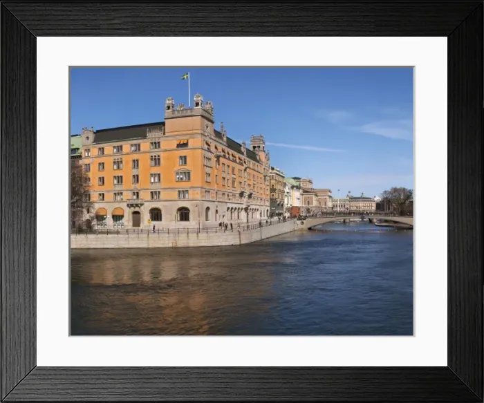 Framed Print : Rosenbad building, the seat of the Swedish government and office of the Prime Minister Framed Print : Rosenbad building, the seat of the Swedish government and office of the Prime Minister