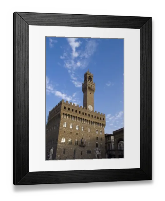 Framed Print : Italy, Tuscany, Florence. Palazzo Vecchio in the Piazza della Signoria Framed Print : Italy, Tuscany, Florence. Palazzo Vecchio in the Piazza della Signoria