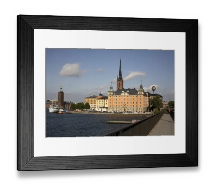 Framed Print : The black spire of Riddarholmskyrkan (Riddarholmen Church) in Riddarholmen Island Framed Print : The black spire of Riddarholmskyrkan (Riddarholmen Church) in Riddarholmen Island