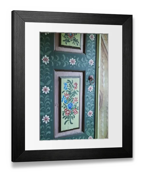 Framed Print : MACEDONIA, Tetovo. Painted Mosque (Sarena Djamija) built in 1459 with the bequest of two women