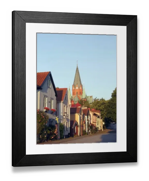 Framed Print : St. Petri Church, Vastervik, Sweden Framed Print : St. Petri Church, Vastervik, Sweden