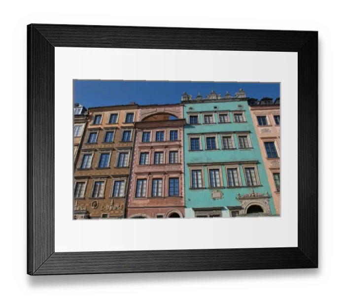 Framed Print : Old Town main square, Warsaw, Poland Framed Print : Old Town main square, Warsaw, Poland