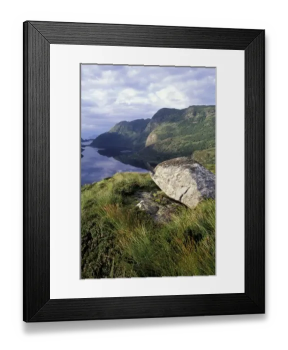 Framed Print : Europe, Norway, Maloy. Alpine tundra above the Nordfjord Framed Print : Europe, Norway, Maloy. Alpine tundra above the Nordfjord