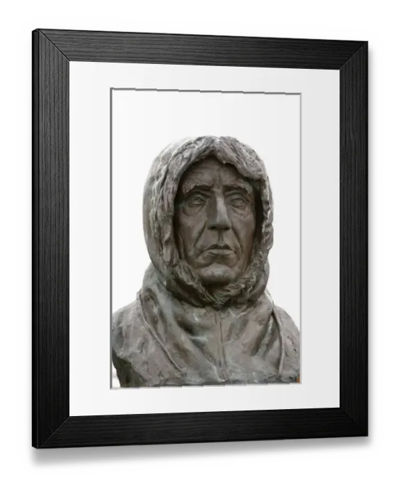 Framed Print : Norway. Statue of Roald Amundsen Ny Alesund Svalbard Archipelago, Norway Framed Print : Norway. Statue of Roald Amundsen Ny Alesund Svalbard Archipelago, Norway