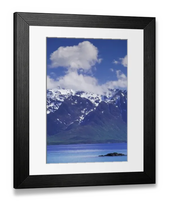 Framed Print : Norway, Vesteralen Islands, Kleiva. Mountainscape Framed Print : Norway, Vesteralen Islands, Kleiva. Mountainscape