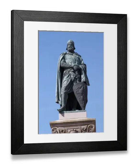 Framed Print : Statue of Birger Jarl (B Magnusson) on Riddarholmen. Stockholm. Sweden, Europe Framed Print : Statue of Birger Jarl (B Magnusson) on Riddarholmen. Stockholm. Sweden, Europe