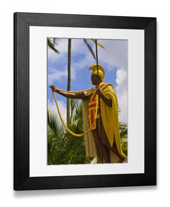 Framed Print : Big Island, Hawaii. Statue of King Kamehameha the Great Big Island Hawaii Framed Print : Big Island, Hawaii. Statue of King Kamehameha the Great Big Island Hawaii