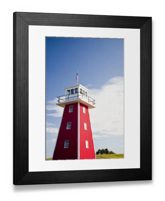 Framed Print : USA, Louisiana, Henderson. Lake Henderson, lighthouse Framed Print : USA, Louisiana, Henderson. Lake Henderson, lighthouse