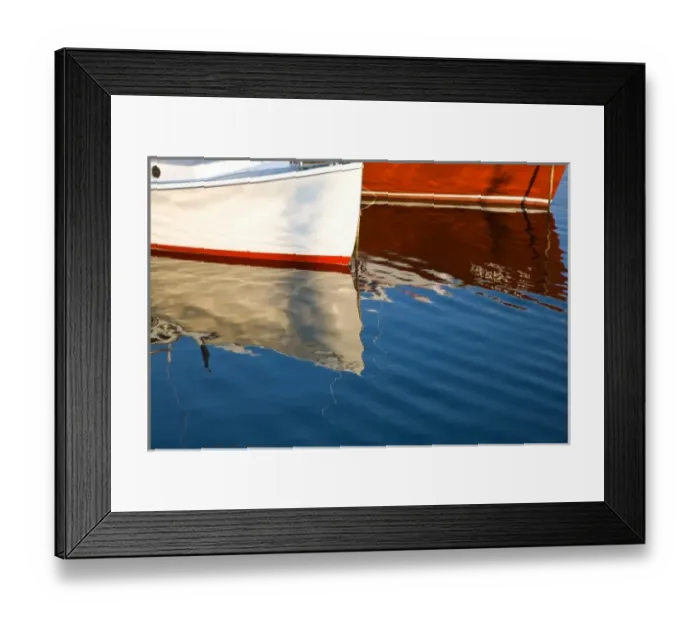 Framed Print : USA, Massachusetts, Cape Ann, Rockport. Rockport Harbor, morning