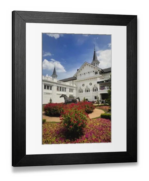 Framed Print : Paddock area, Churchill Downs, Louisville, Kentucky Framed Print : Paddock area, Churchill Downs, Louisville, Kentucky