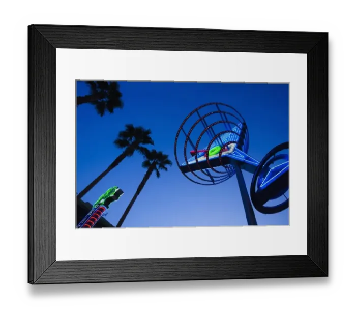 Framed Print : USA, Nevada, Las Vegas, Downtown, Fremont Street East, cocktail glass neon sign, evening Framed Print : USA, Nevada, Las Vegas, Downtown, Fremont Street East, cocktail glass neon sign, evening