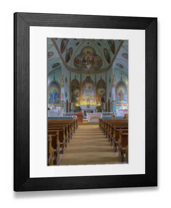 Framed Print : USA, Montana, Saint Ignatius, Saint Ignatius Mission, built in 1891 Framed Print : USA, Montana, Saint Ignatius, Saint Ignatius Mission, built in 1891