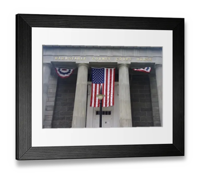 Framed Print : USA, Massachusetts, Cape Cod, Barnstable Village. Barnstable County Court House Framed Print : USA, Massachusetts, Cape Cod, Barnstable Village. Barnstable County Court House