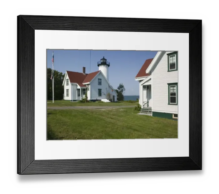 Framed Print : USA, MASSACHUSETTS, Marthas Vineyard: West Chop, West Chop Lighthouse Framed Print : USA, MASSACHUSETTS, Marthas Vineyard: West Chop, West Chop Lighthouse