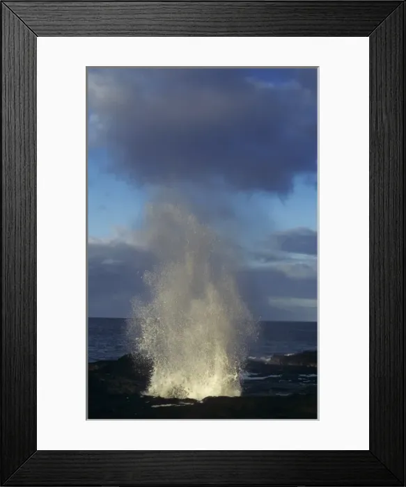 Framed Print : Spouting Horn, Po ipu, Kauai, Hawaii, USA Framed Print : Spouting Horn, Po ipu, Kauai, Hawaii, USA