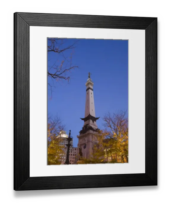 Framed Print : USA, Indiana, Indianapolis: Downtown, Soldiers & Sailors Monument / Monument Circle Framed Print : USA, Indiana, Indianapolis: Downtown, Soldiers & Sailors Monument / Monument Circle