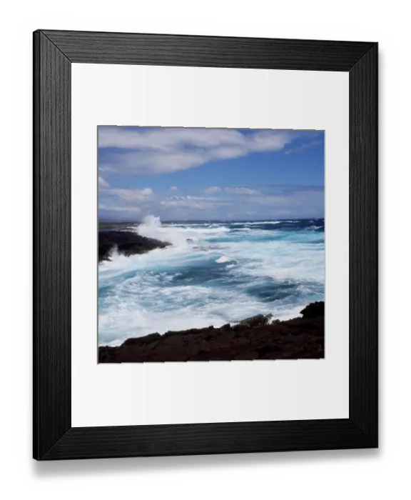 Framed Print : Coast of Hawaiis Big Island Framed Print : Coast of Hawaiis Big Island