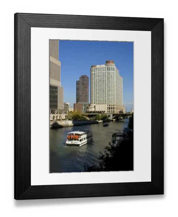 Framed Print : United States, Chicago. The Sheraton Hotel and Towers Framed Print : United States, Chicago. The Sheraton Hotel and Towers