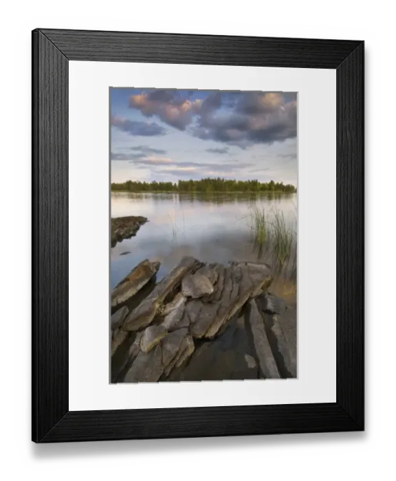 Framed Print : Sunset from Reuter Creek campsite, Black Bay, Rainy Lake, Voyageurs National Park Framed Print : Sunset from Reuter Creek campsite, Black Bay, Rainy Lake, Voyageurs National Park