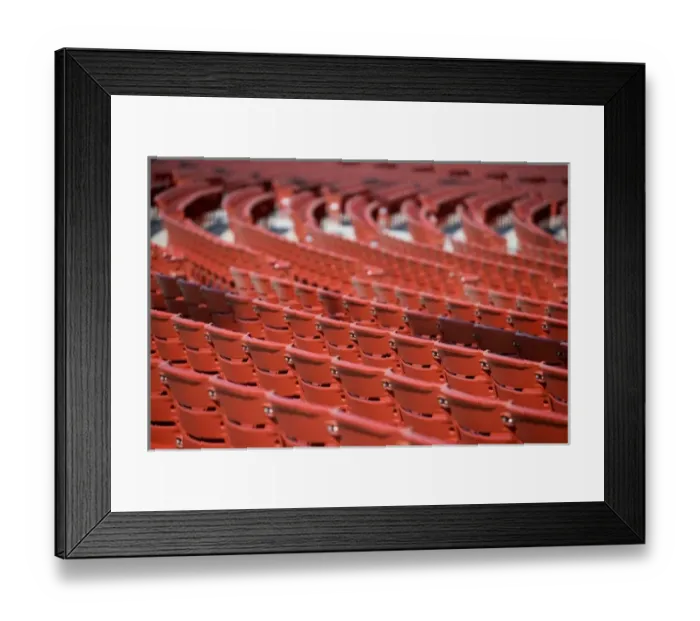 Framed Print : A photo of a Jay Pritzker Pavilion seating Framed Print : A photo of a Jay Pritzker Pavilion seating