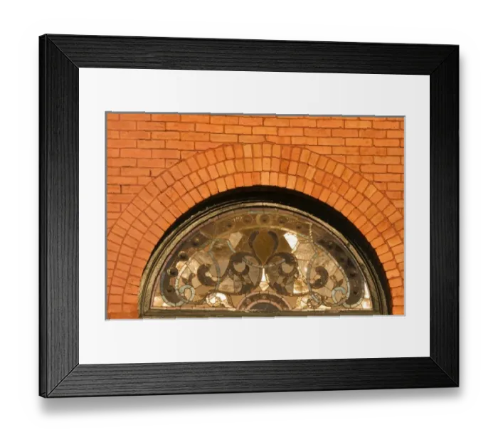 Framed Print : USA, Georgia, Americus, Architectural details on an old building Framed Print : USA, Georgia, Americus, Architectural details on an old building