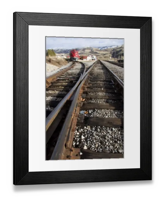 Framed Print : Idaho Northern and Pacific train in Horseshoe Bend, Idaho Framed Print : Idaho Northern and Pacific train in Horseshoe Bend, Idaho