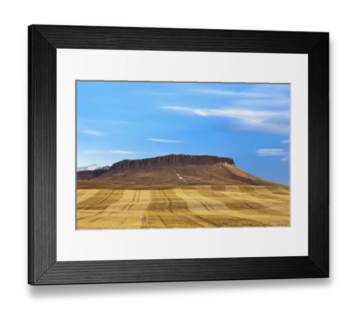 Framed Print : Crown Butte near Simms Montana Framed Print : Crown Butte near Simms Montana